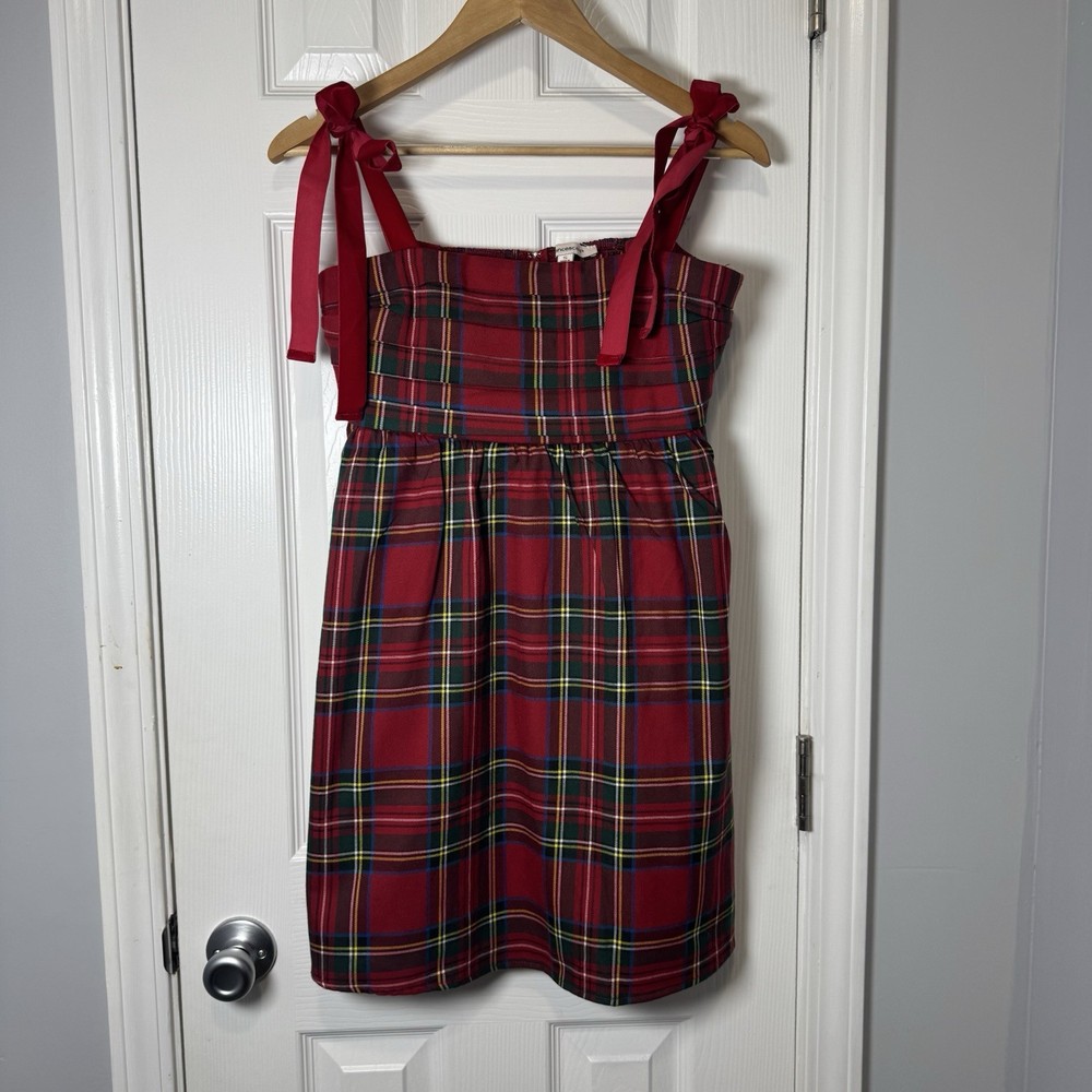 Francesca&rsquo;s Lorrie Tie Strap Pleated Mini Dress Tie Shoulder Holiday Small