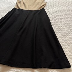 Talbots Women’s Formal Dress Size Color Block Black Brown White Career Old Money