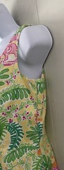 Lilly Pulitzer Miranda Monkey Lemon Sorbet Sheath Dress Sz 4 Jungle Animals EUC