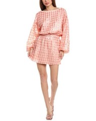 NWT Chaser Mini Dress Checkered Pink Sequin Women’s Small Party Cocktail Club