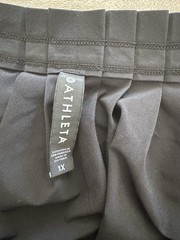 Athleta Hayes Pleated Cami Strap Maxi Dress Black 1X Pockets