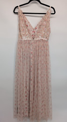NWT Needle & Thread Bijou Aurelia Bodice Cami Gown Size US6 Embellished #1D453