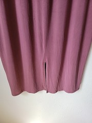 Athleta Santorini Stretch Dress Large Mauve Sleeveless Lined Pullover Jersey