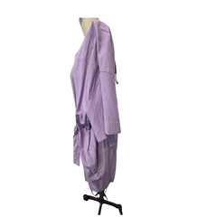 Pier Antonio Gaspari Purple Tie dress