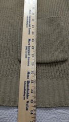 Soft Surroundings Large Sweater Dress/Tunic With Pockets Tan 42 X 33.5