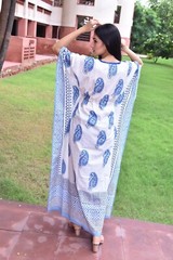 Women Block Print Kaftan, Caftan Dress, Summer wear Dress, Summer wear dress