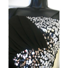 Little Black Dress Sequins by Deb Women&rsquo;s BodyCon Sheath Sexy Party Clubbing -S
