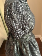 2009 Forever 21 twist limited edition plaid circus inspired dress with tie back