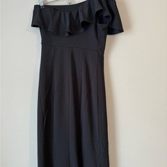 Show Me Your Mumu Black Florentine Maxi Dress S Ruffle HOCO Formal NWT Elegant