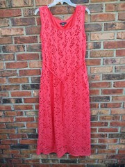R&K Women&rsquo;s SlipOn Dress- Size (M)- Coral – color- Pre-owned