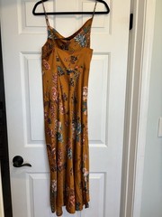Petal And Pup Women’s Burnt Orange Midi Dress Size Us 6