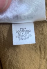 NWT $395 VINCE. Cross Back Dress Plus Size XXXL Viscose Stretch Mosswood NEW