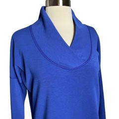 Athleta Wool-Blend Tunic Dress in Cobalt Blue – Size Small